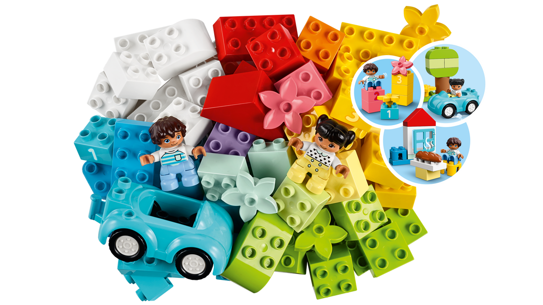 Фото Конструктор LEGO DUPLO Коробка з кубиками (10913)