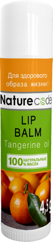 Nature Code Бальзам для губ "Tangerine oil" 300912 (4820205300912)