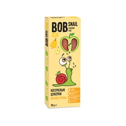 Bob Snail цукерки яблучно-грушеві 30г 0248 П (4820162520248)