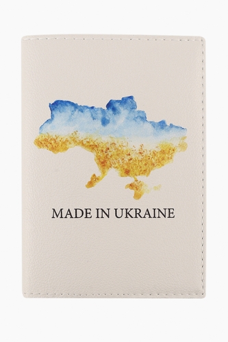 Фото Обкладинка для паспорта 317 MADE IN UKRAINE One size Білий (2000989312222A)