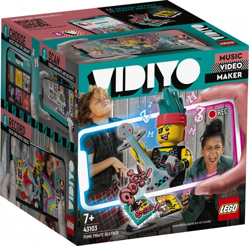 Фото Конструктор LEGO® VIDIYO Punk Pirate BeatBox (Битбокс "Пират-панк") 73 деталей (43103)