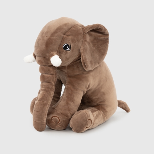 Фото М'яка іграшка "слон" K15304 Коричневий (2000990265562)
