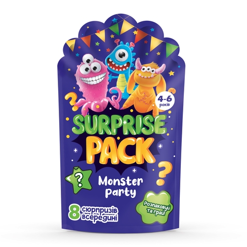 Фото Набір сюрпризів "Surprise pack. Monster party" VT8080-03 (4820234762996)