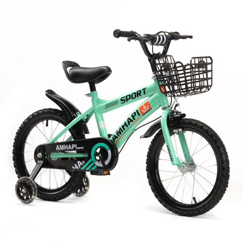 Фото Велосипед дитячий AMHAPI SXH1114-10 16" Бірюзовий (2000989604327)