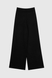 Штани палаццо однотонні жіночі Femme 1010 One Size Чорний (2000989870999D) Фото 6 з 11