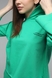 Худі з принтом без кишені жіночий Poncik 21570-1 S Зелений (2000989497288D) Фото 2 з 14