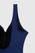 Купальник спортивний з візерунком жіночий 87242 52 Темно-синій (2000990076212A)