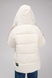 Куртка для дівчинки XZKAMI 82107 164 см Молочний (2000989344483D) Фото 5 з 15