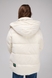 Куртка для дівчинки XZKAMI 82107 164 см Молочний (2000989344483D) Фото 4 з 15