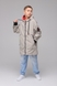 Куртка двостороння для хлопчика B-005-8 140 см Бежевий (2000989544739D) Фото 7 з 31