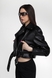 Куртка жіноча однотонна 2359 S Чорний (2000989588467D) Фото 4 з 16
