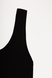 Майка однотонна жіноча W23-26 Чорний (2000989677215S) Фото 6 з 7