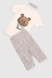 Пижама для девочки Mini Moon 7061 146-152 см Пудровый (2000990500069A) Фото 7 из 18