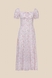 Сукня з візерунком жіноча LAWA WTC02384 XL Біло-рожевий (2000990675057S)(LW) Фото 6 з 10