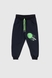 Спортивні штани з принтом для хлопчика Pitiki 1002-11 92 см Темно-синій (2000990045249D) Фото 1 з 5