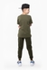 Спортивні штани однотонні для хлопчика Atescan 2208 152 см Хакі (2000989728481D) Фото 6 з 12