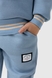 Спортивні штани однотонні для хлопчика Baby Show 18118 110 см Блакитний (2000990088413W) Фото 5 з 13