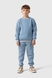 Спортивні штани однотонні для хлопчика Baby Show 18118 110 см Блакитний (2000990088413W) Фото 6 з 13