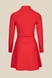 Сукня однотонна жіноча LAWA WTC02350 XL Червоний (2000990247421D)(LW) Фото 9 з 10