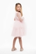 Сукня святкова для дівчинки Wecan 23078 134 см Рожевий (2000989728665S) Фото 6 з 14