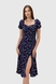 Сукня з візерунком жіноча LAWA CTM WTC02318 XL Синій (2000989948292S)(LW) Фото 1 з 13