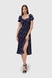 Сукня з візерунком жіноча LAWA CTM WTC02318 XL Синій (2000989948292S)(LW) Фото 5 з 13