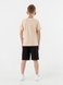 Костюм для хлопчиків (футболка+шорти) Baby Show 5542 122 см Бежевий (2000990473981S) Фото 5 з 16
