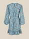 Платье с узором женское LAWA WTC02305 2XL Голубовато-желтый (2000990573940S)(LW) Фото 10 из 11