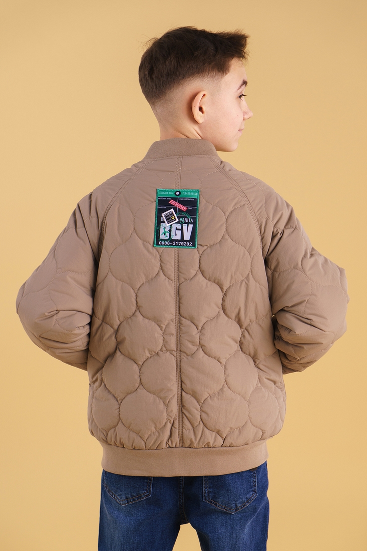 Фото Куртка для хлопчика XZKAMI 30210 164 см Капучино (2000990368676D)
