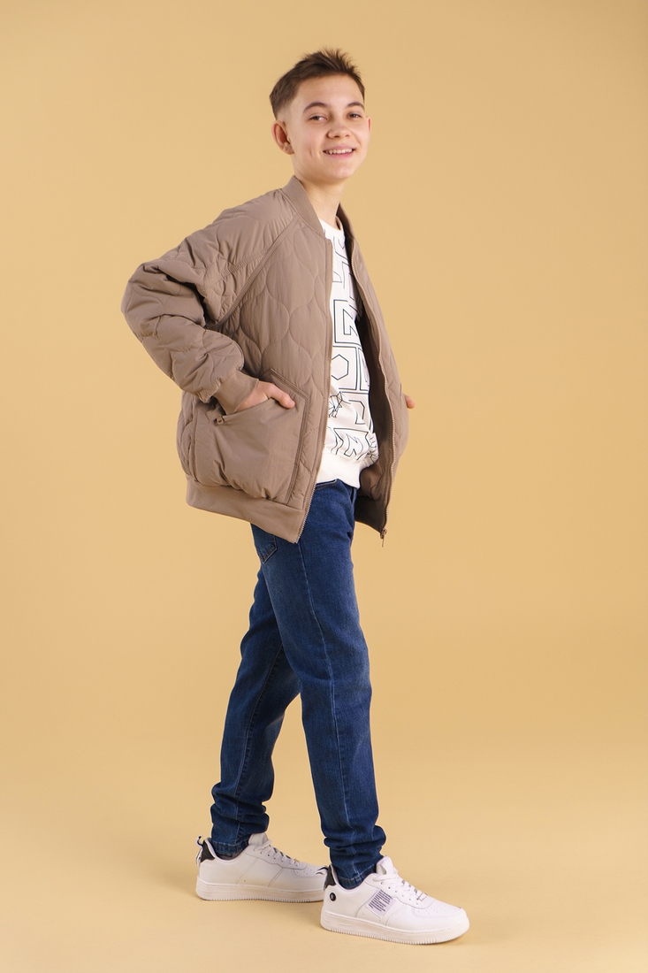 Фото Куртка для хлопчика XZKAMI 30210 164 см Капучино (2000990368676D)