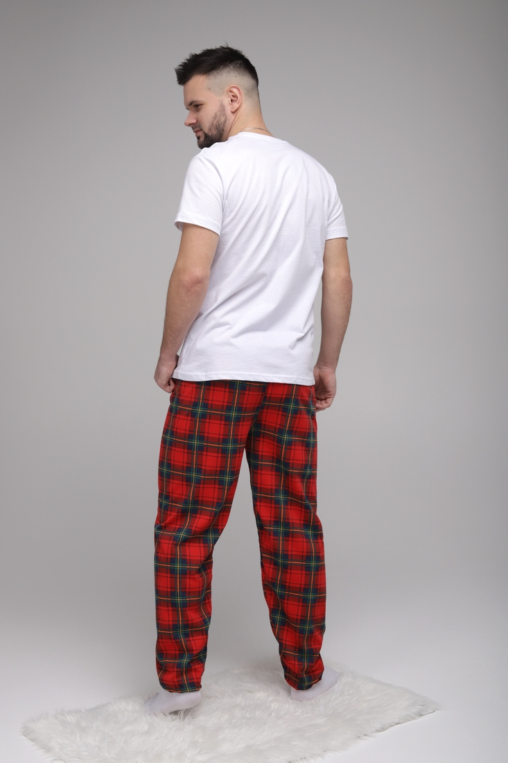 Фото Пижамные брюки мужские Dalm 2 2XL Красный (2000989484233A)
