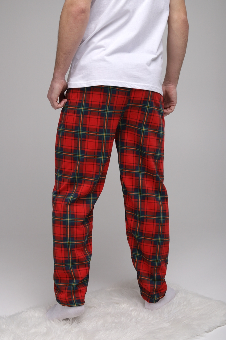 Фото Пижамные брюки мужские Dalm 2 M Красный (2000989484158A)