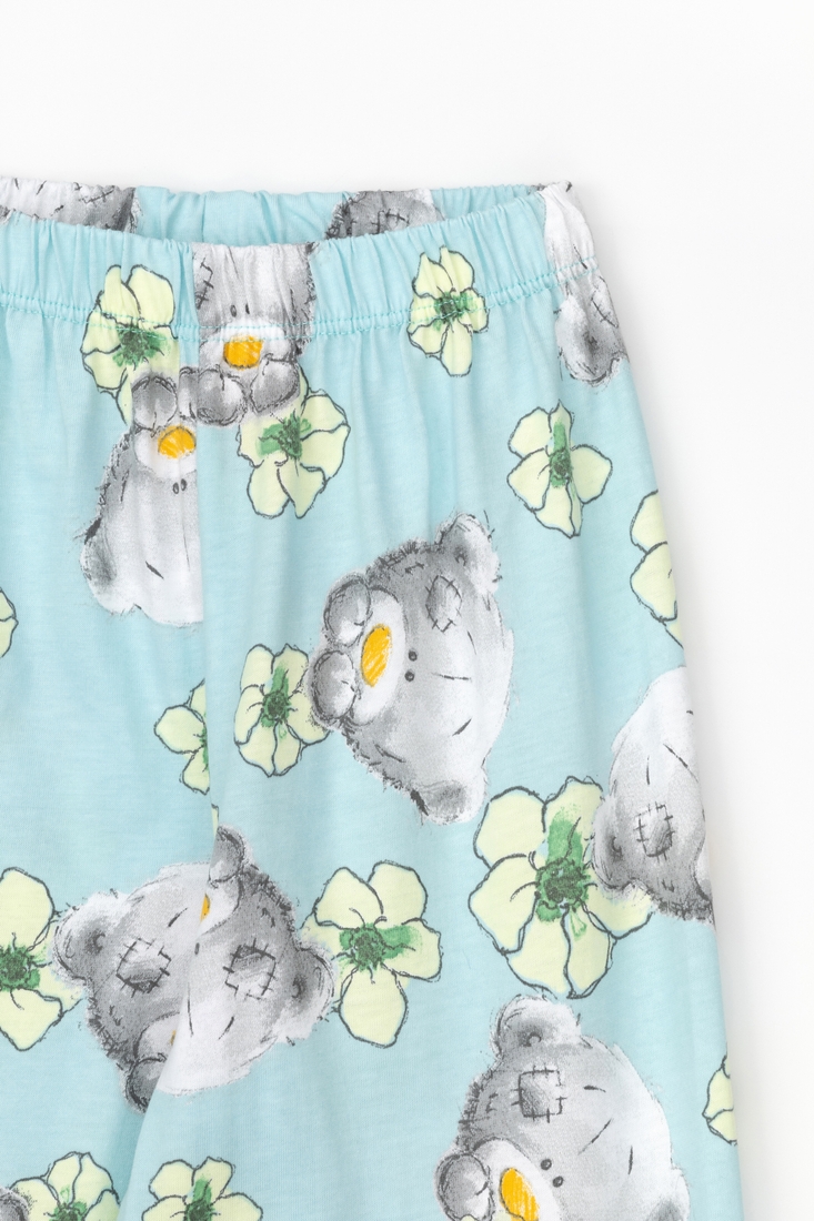 Фото Пижамные штаны для девочки Kilic DK-21 8-9 лет Голубой (2000989739814S)(SN)