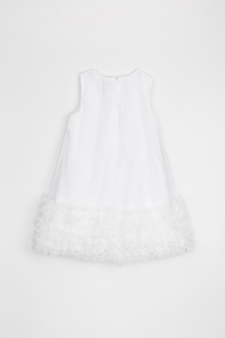 Фото Платье нарядное для девочки Wecan 23084 116 см Белый (2000989428084D)