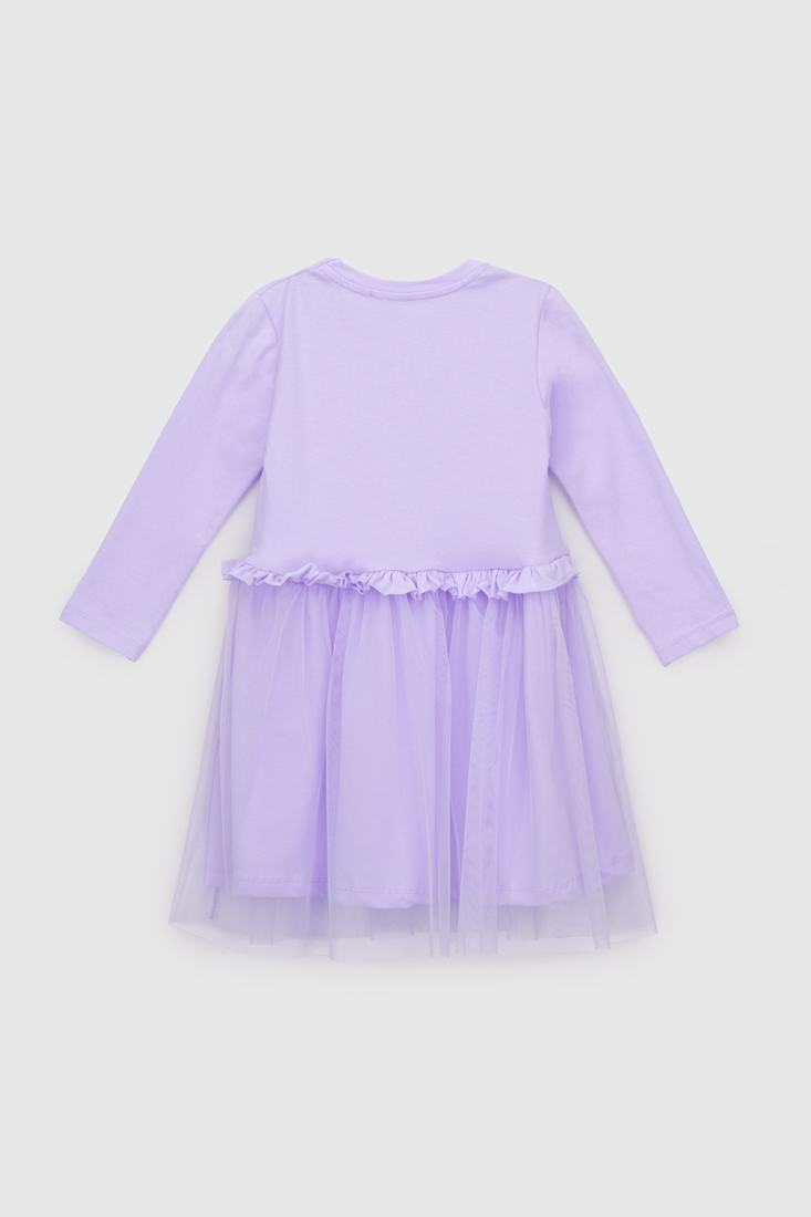 Фото Платье с принтом для девочки Atabey 10367.0 98 см Сиреневый (2000990419477D)