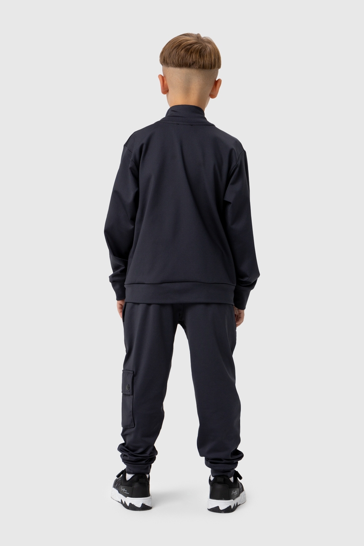 Фото Спортивний костюм (кофта, штани) для хлопчика MAGO T356 152 см Темно-сірий (2000989918608D)