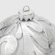 Новорічна куля Dashuri 10 см Сірий (2000990214553)(NY) Фото 3 з 3