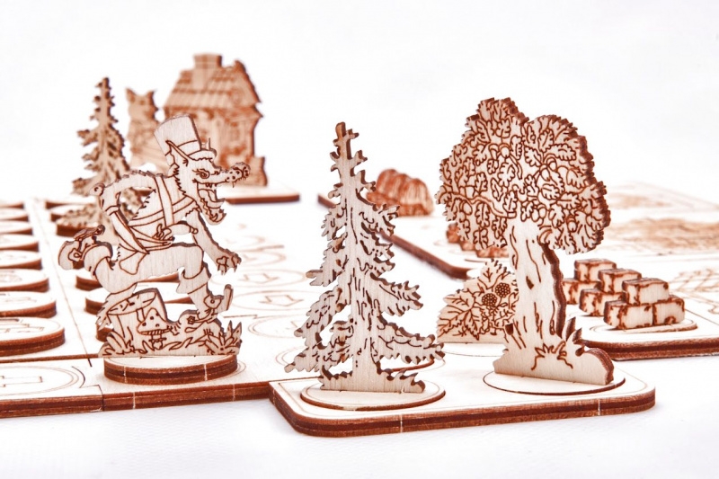 Фото Сувенірно-колекційна настільна гра "Переполох в лісі: Троє поросят" 0388 (4820195190388)