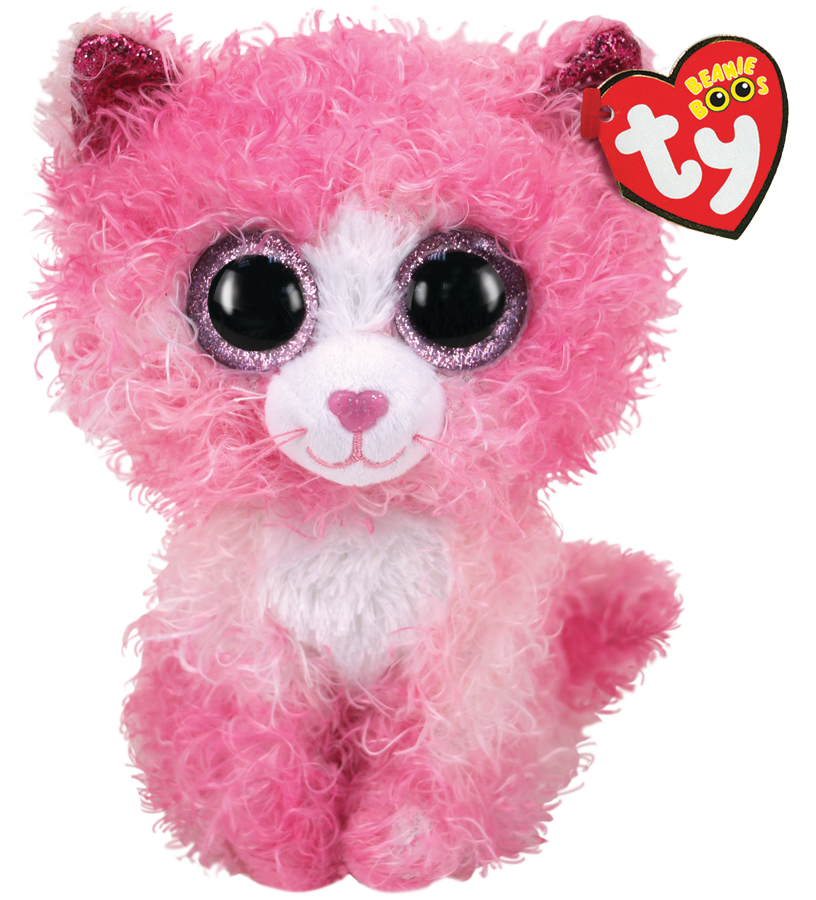 Фото М'яка іграшка Рожеве кошеня TY Beanie Boo's "Reagan" 15см 36308 (2000903331957)