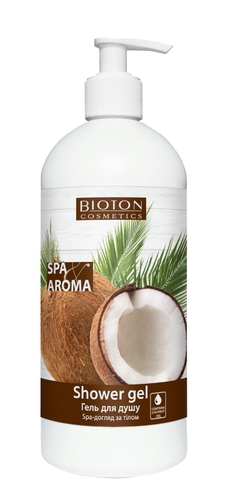 Фото Гель для душу з кокосовою олією Spa-догляд за тілом BIOTON ТМ "Spa&Aroma" 750 мл (4820026153728)
