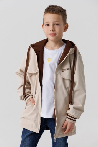 Фото Куртка для хлопчика 23-70 146 см Бежевий (2000990284952D)