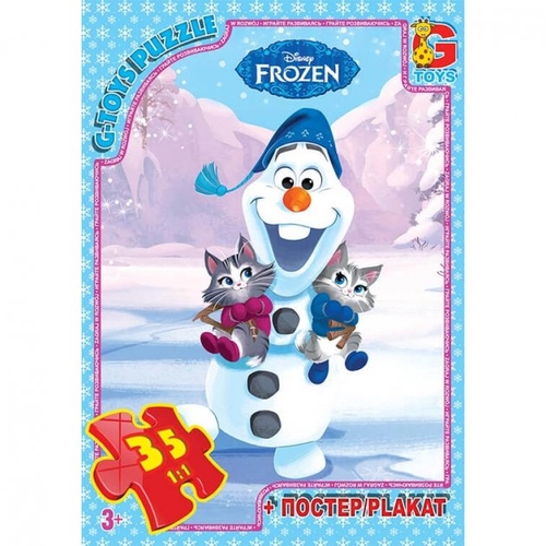 Пазл G-toys із серії"Frouzen" (Льодяне серце) 35елемен FR034 (4824687638563)