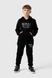 Костюм для мальчика Deniz 711 худи+штаны 122 см Черный (2000990149275W) Фото 1 из 22
