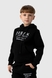 Костюм для хлопчика Deniz 711 худі+штани 122 см Чорний (2000990149275W) Фото 3 з 22