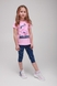 Костюм для девочек (футболка+лосины) Baby Show 16094 128 Розовый (2000989453024S) Фото 1 из 12