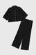 Костюм для девочки(рубашка+штаны) LocoLoco 9008 158 см Черный (2000990348708S) Фото 14 из 25