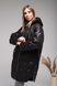 Куртка жіноча Visdeer 2303 54 Чорний (2000989401643D) Фото 3 з 12
