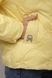 Куртка женская Visdeer 2308 46 Желтый (2000989400752D) Фото 6 из 13