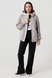 Куртка жіноча Visdeer 24112 56 Світло-сірий (2000990322203D) Фото 5 з 13