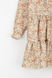 Платье с узором для девочки Tais №3 110 см Персиковый (200098958585763D) Фото 3 из 4